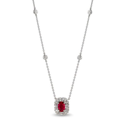 6F067876AWCHDR 18KT Ruby Pendant