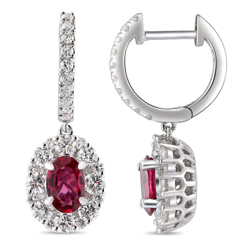 6F067877AWERDR 18KT Ruby Earring