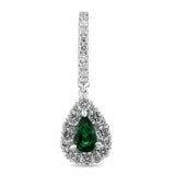 6F067881AWERDE 18KT Emerald Earring