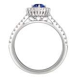 6F067882AWLRBDS 18KT Blue Sapphire Ring