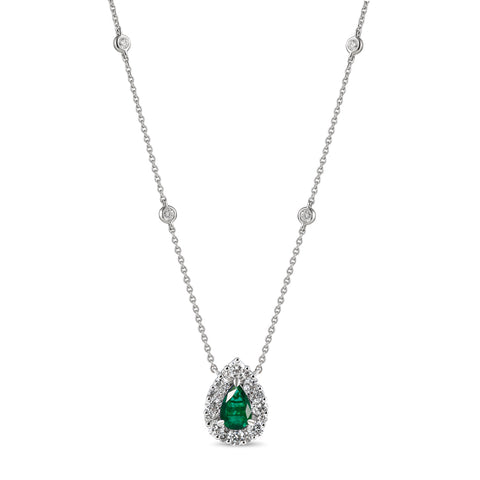 6F067883AWCHDE 18KT Emerald Pendant