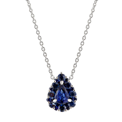 6F067887AWCHDS 18KT Blue Sapphire Pendant