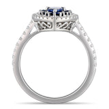 6F067890AWLRDS 18KT Blue Sapphire Ring