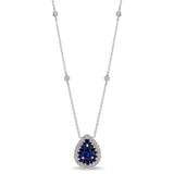 6F067891AWCHDS 18KT Blue Sapphire Pendant