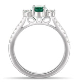 6F067894AWLRDE 18KT Emerald Ring