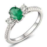 6F067894AWLRDE 18KT Emerald Ring