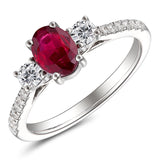 6F067894AWLRDR 18KT Ruby Ring