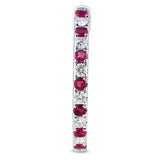 6F067982AWERDR 18KT Ruby Earring