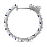 6F067982AWERDS 18KT Blue Sapphire Earring