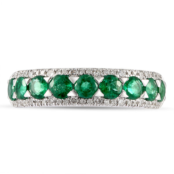 6F068282AWLRDE 18KT Emerald Ring