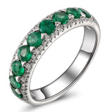 6F068282AWLRDE 18KT Emerald Ring