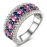 6F068381AWLRDS 18KT Blue Sapphire Ring