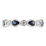 6F068393AWLRDS 18KT Blue Sapphire Ring