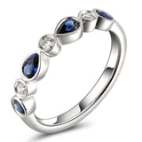 6F068393AWLRDS 18KT Blue Sapphire Ring