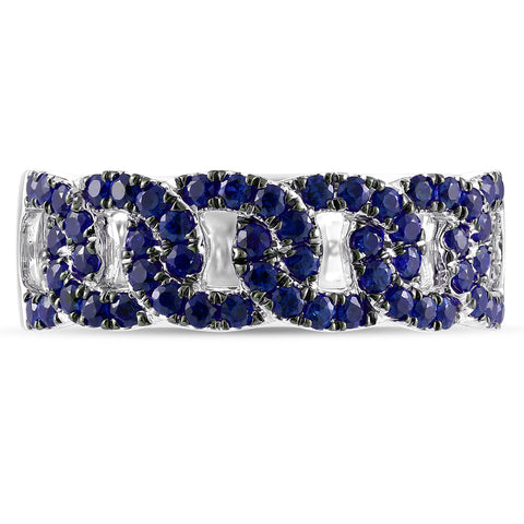 6F068395AWLRS 18KT Blue Sapphire Ring