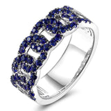 6F068395AWLRS 18KT Blue Sapphire Ring