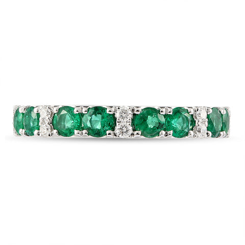 6F068396AWLRDE 18KT Emerald Ring