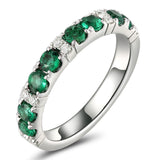 6F068396AWLRDE 18KT Emerald Ring