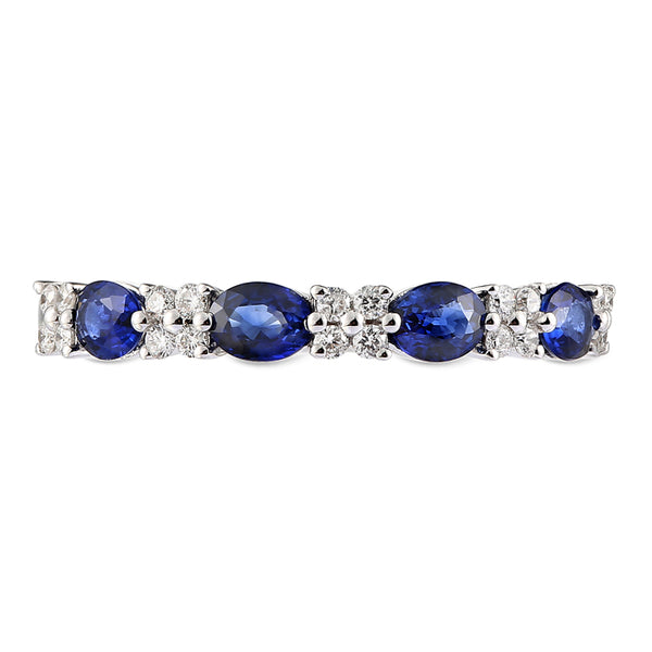 6F068406AWLRDS 18KT Blue Sapphire Ring