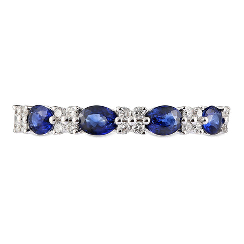 6F068406AWLRDS 18KT Blue Sapphire Ring