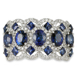 6F071969AWLRDS 18KT Blue Sapphire Ring