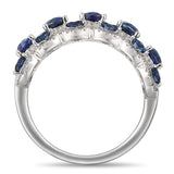 6F071969AWLRDS 18KT Blue Sapphire Ring