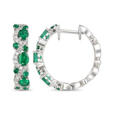 6F071971AWERDE 18KT Emerald Earring