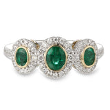 6F071972AULRDE 18KT Emerald Ring