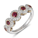 6F071973AULRDR 18KT Ruby Ring