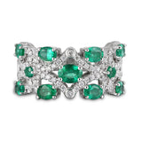 6F071975AWLRDE 18KT Emerald Ring