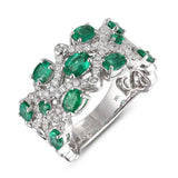 6F071975AWLRDE 18KT Emerald Ring