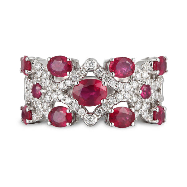 6F071975AWLRDR 18KT Ruby Ring