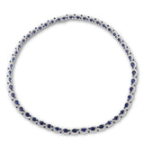 6F071978AWCHDS 18KT Blue Sapphire Necklace