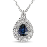 6F071982AWPDDS 18KT Blue Sapphire Pendant