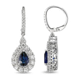 6F071983AWERDS 18KT Blue Sapphire Earring