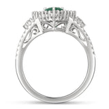 6F071984AWLRDE 18KT Emerald Ring