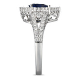 6F071984AWLRDS 18KT Blue Sapphire Ring