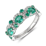 6F071987AWLRDE 18KT Emerald Ring