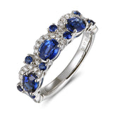 6F071987AWLRDS 18KT Blue Sapphire Ring
