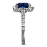 6F601347AWLRDS 18KT Blue Sapphire Ring