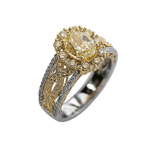 6F601660AULRYD 18KT Yellow Diamond Ring