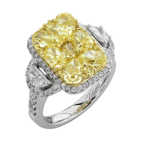 6F601851AULRYD 18KT Yellow Diamond Ring