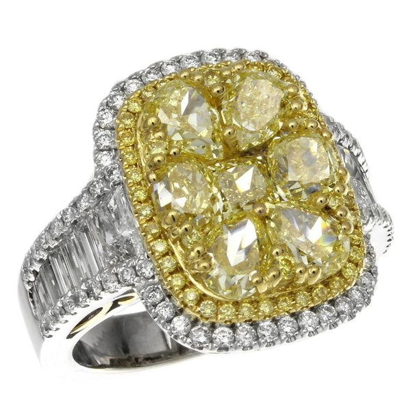 6F601854AULRYD 18KT Yellow Diamond Ring