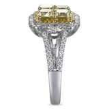 6F601859AULRYD 18KT Yellow Diamond Ring