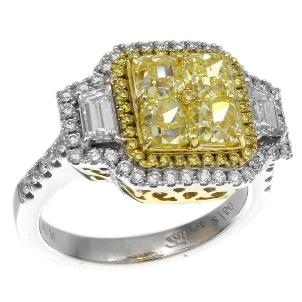 6F601860AULRYD 18KT Yellow Diamond Ring