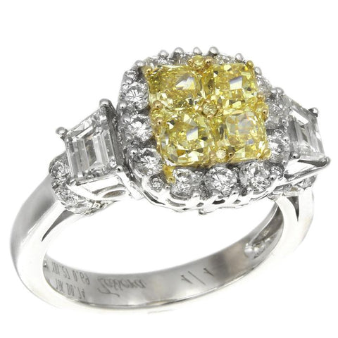 6F601863AULRYD 18KT Yellow Diamond Ring