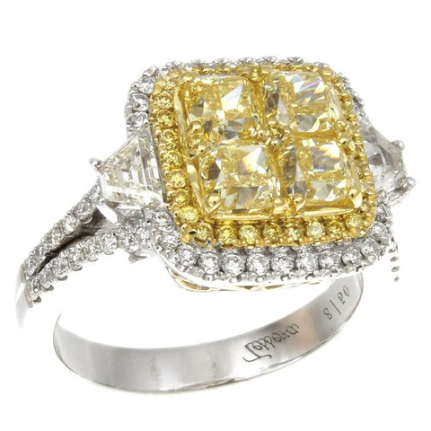 6F601864AULRYD 18KT Yellow Diamond Ring