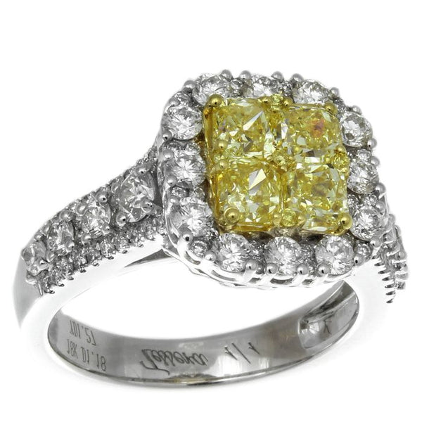 6F601869AULRYD 18KT Yellow Diamond Ring