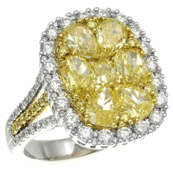 6F602098AULRYD 18KT Yellow Diamond Ring