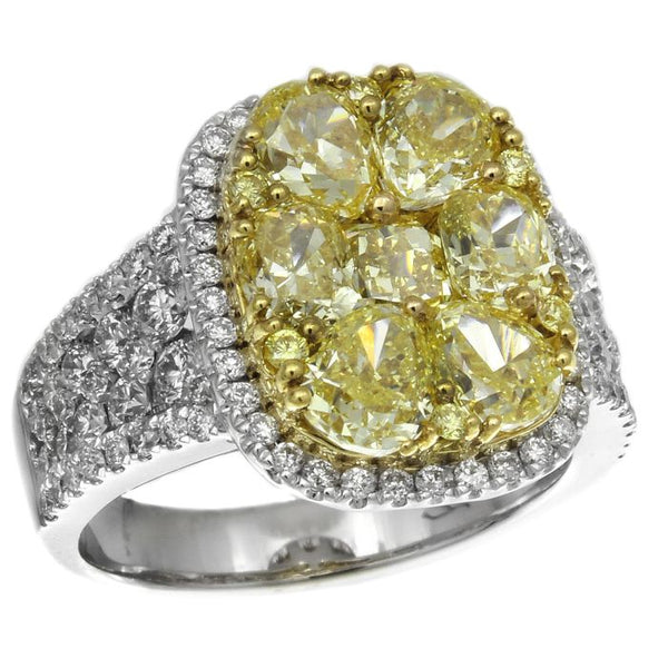 6F602099AULRYD 18KT Yellow Diamond Ring